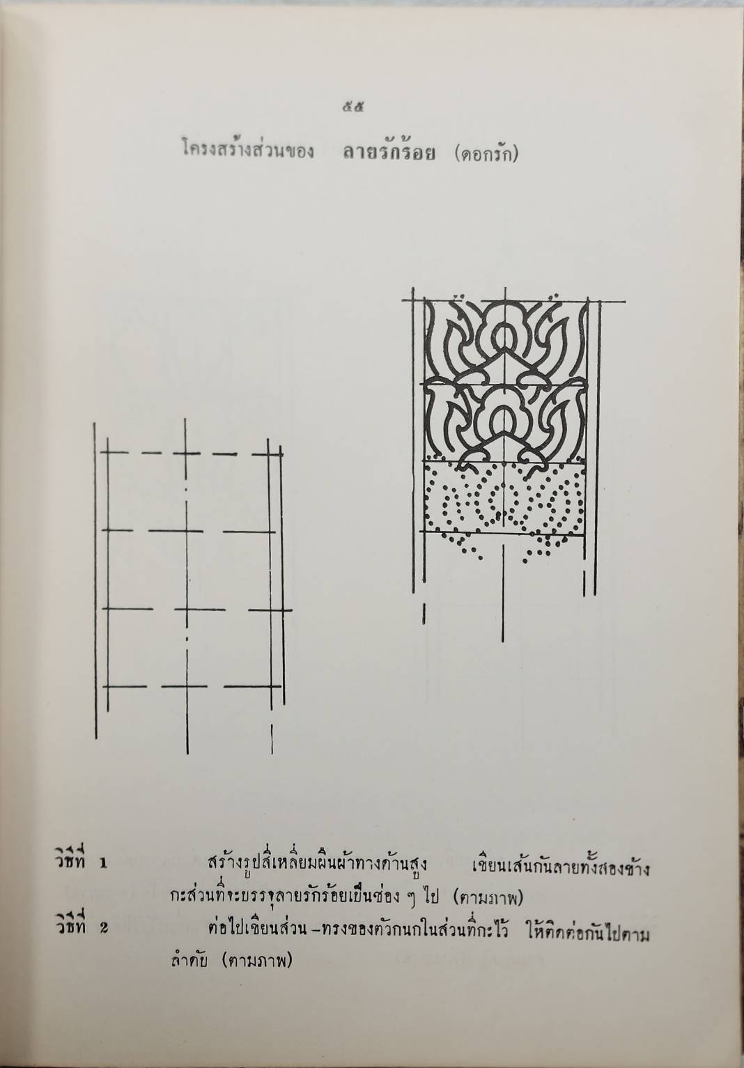 คู่มือลายไทย และ แบบดัดเหล็ก SKU-10023
