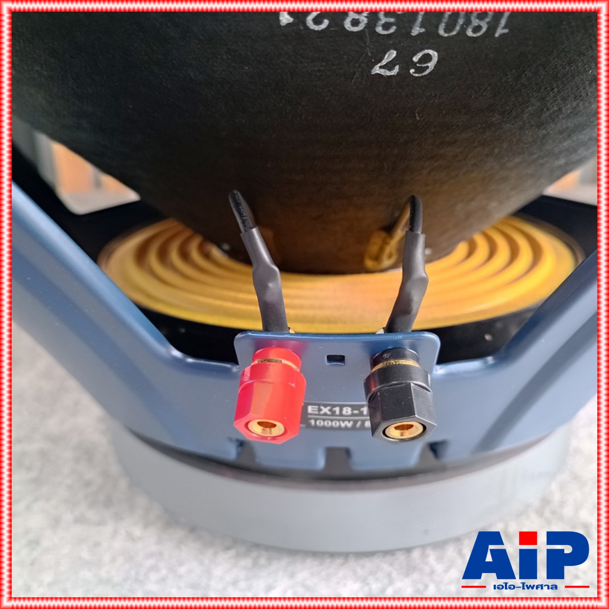 สินค้าใหม่ ลดล้างสต็อค P.AUDIO EX18-1000S ลำโพง 18นิ้ว ดอกลำโพง ดอกลำโพง18นิ้ว P AUDIO EX18 1000S พีออดิโอ ดอกซับเบส ซับเบส 18นิ้ว วอยซ์4นิ้ว EX 18-1000 S EX 18 1000 S เอไอ-ไพศาล +++