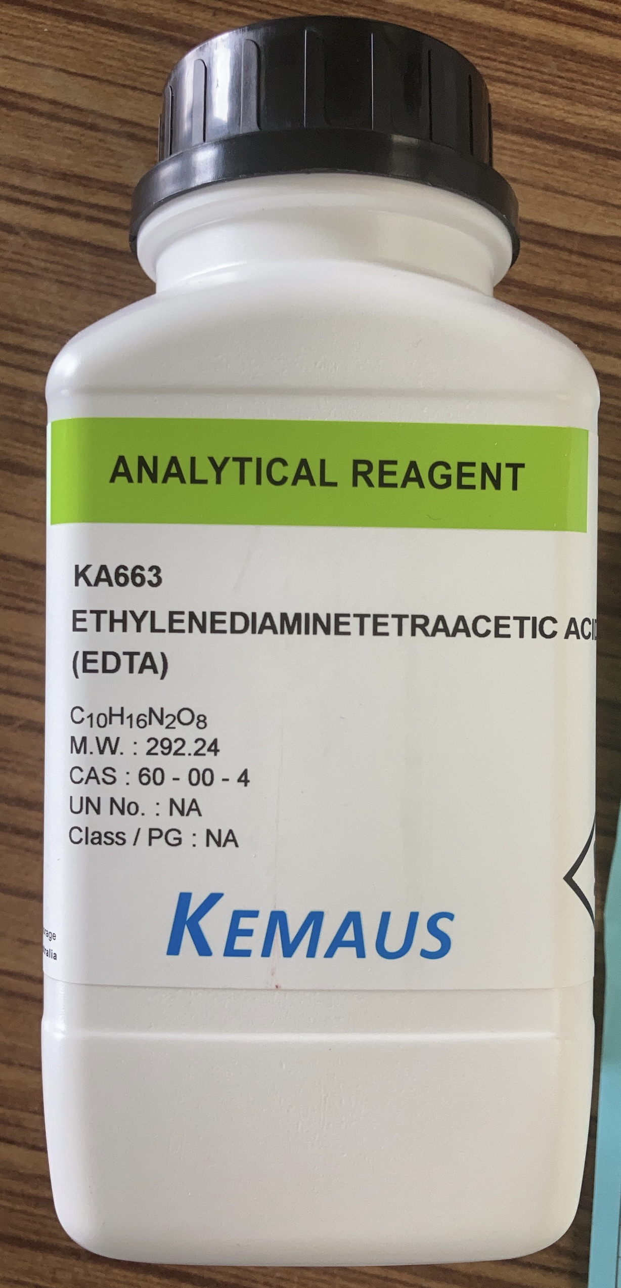 EDTA AR grade ขนาด 500 กรัม