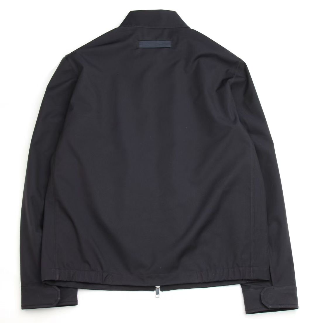 **do** เสื้อคลุม Zegna MOTORIN 100CC MICROFIBER BLOUSON สินค้าใหม่ ของแท้