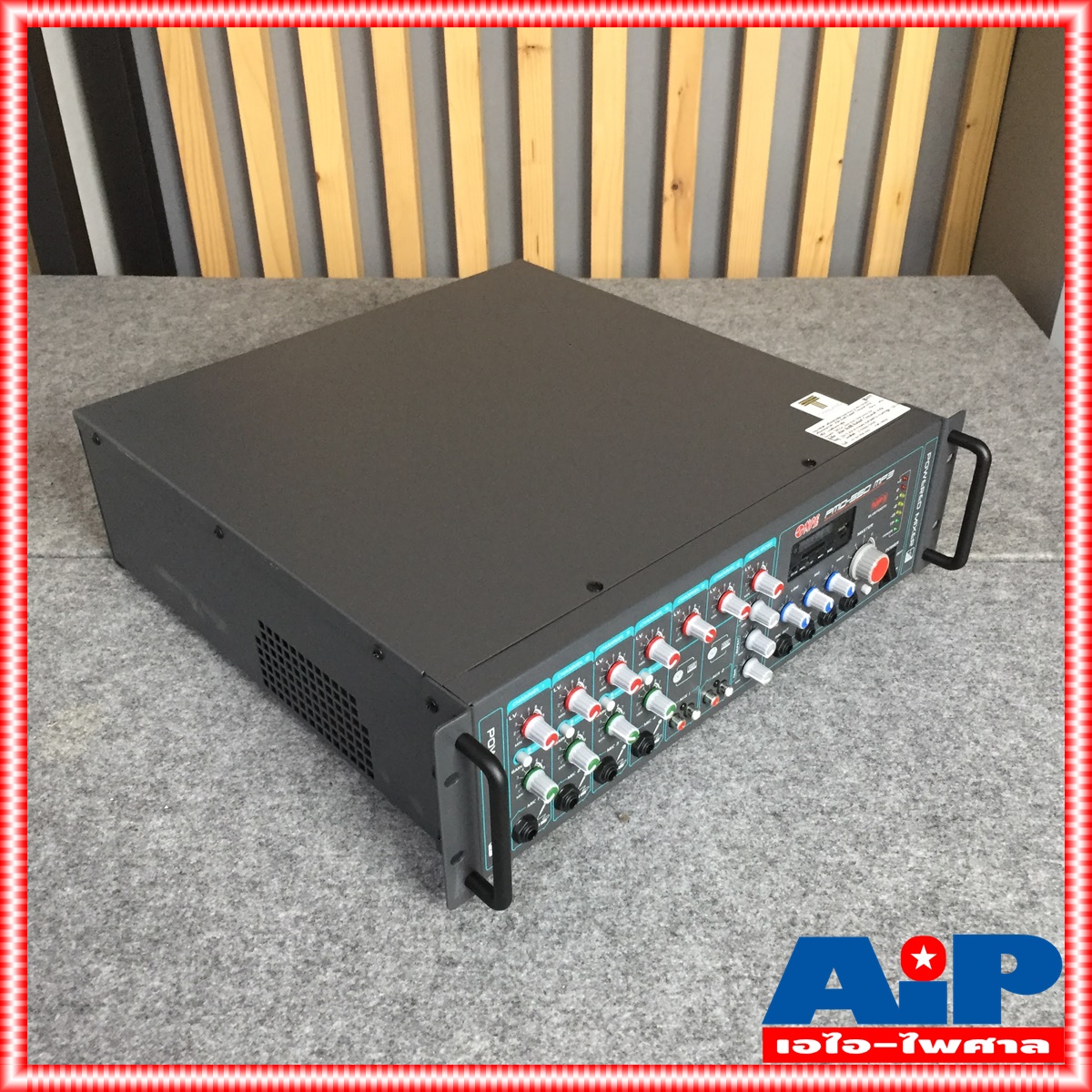 NPE PMD550MP3 AC/DC POWERMIXER ลาย PMD 550 MP3 POWERMIX PMD-550 MP3 แอมป์เสียงตามสาย ใช้ได้ทั้งไฟบ้าน 220V ไฟรถ DC24V มีบลูทูธ เอไอ-ไพศาล +++