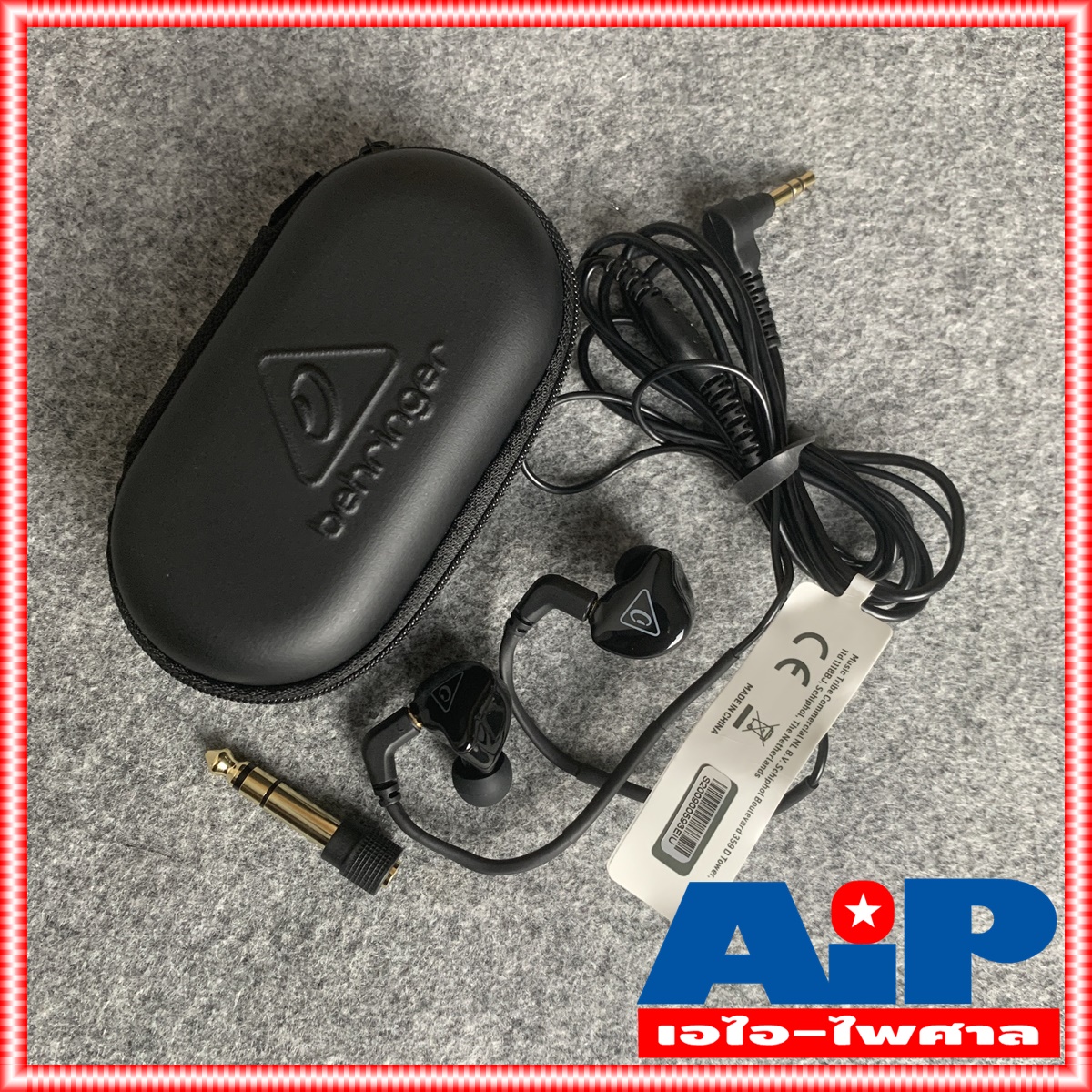 BEHRINGER MO240 หูฟัง in ear monitors หูฟังอินเอียร์ราคาไม่แพง สำหรับนักดนตรี นักฟังเพลง และ ซาวด์เอ็นจิเนียร์ MO-240 MO 240 +++