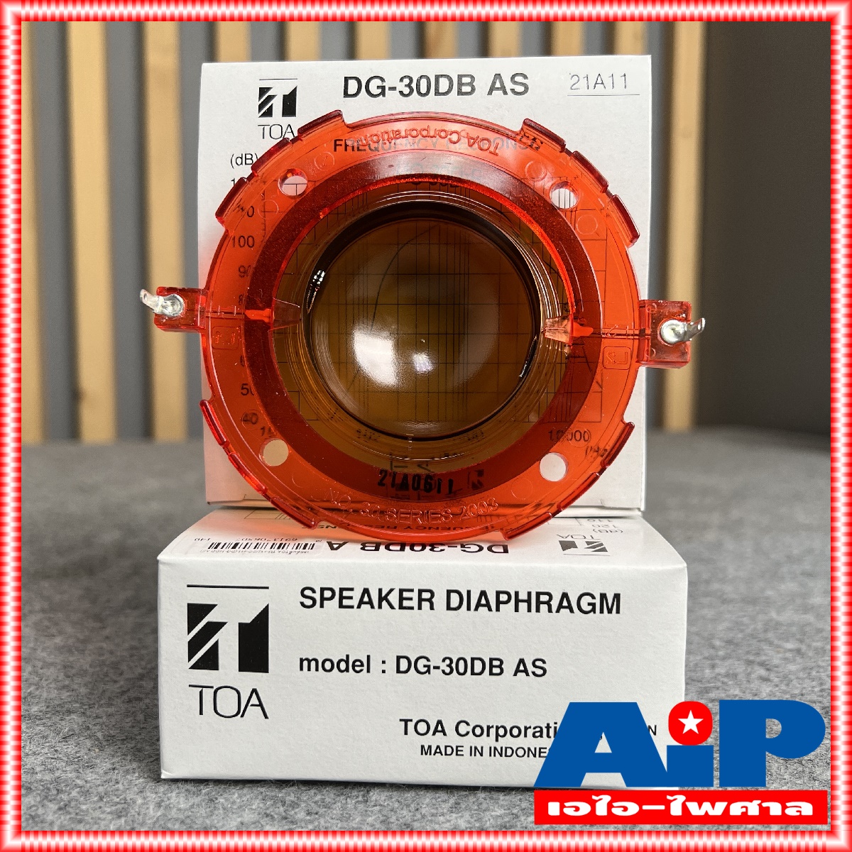 วอยซ์ TOA DG30DB AS โตอะ วอยซ์ลำโพง วอยฮอน วอยซ์ลำโพงฮอน DG-30DB ( DG30 DB แอคเซสซอรี่ ใช้ซ่อม TU652 และ TU652M ) ของแท้จากโรงงาน เอไอ-ไพศาล
