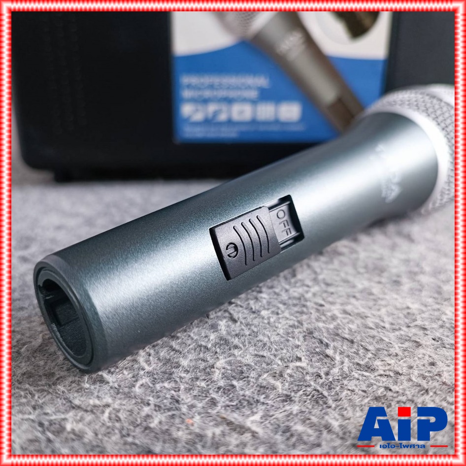 TADA KSM-200N ไมค์สาย แถมสายไมค์ยาว5เมตรและกล่องเก็บ ธาดา รุ่น KSM 200N KSM200N ไมโครโฟนแบบมือถือ เอไอ-ไพศาล