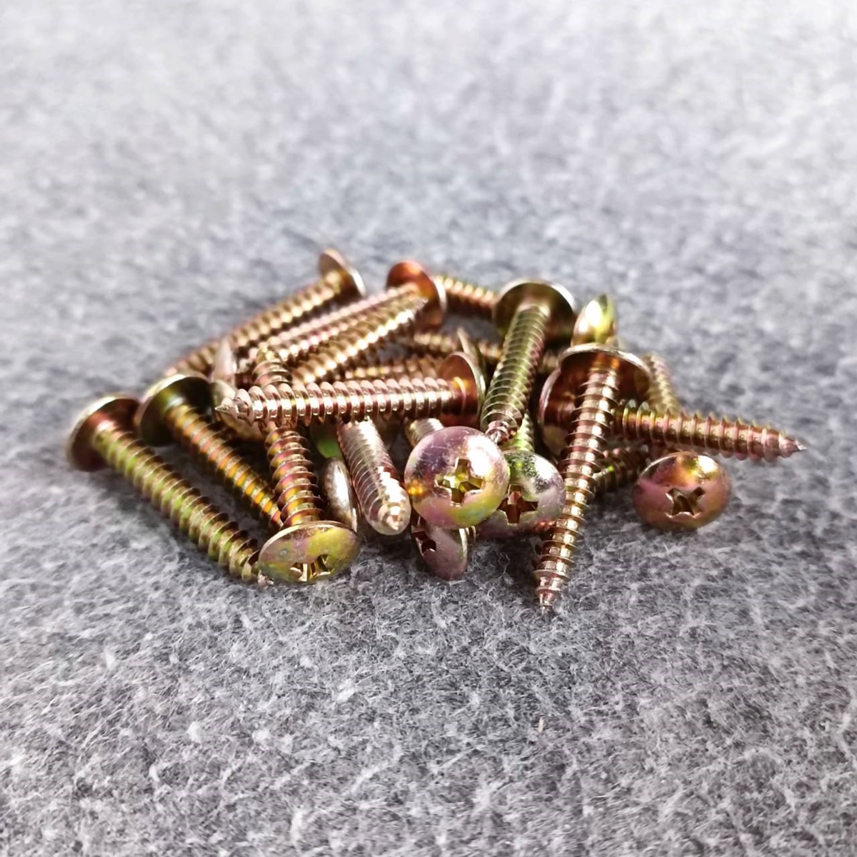 ถุง20ตัว สกรูTH 8X1" สกรูเกลียวปล่อย น็อต น็อตเกลียวปล่อย สกรูเกลียวปล่อย1นิ้ว สกรูเกลียวปล่อยหัวกลม เอไอ-ไพศาล