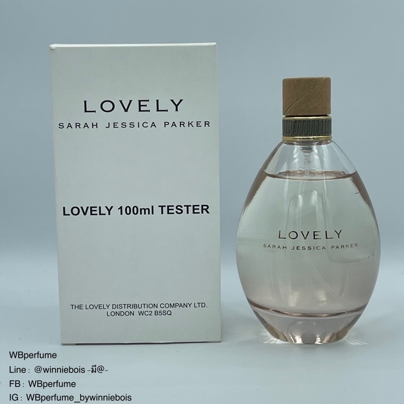 น้ำหอมแท้100% Sarah Jessica Parker Lovely EDP 100 ml. TESTER
