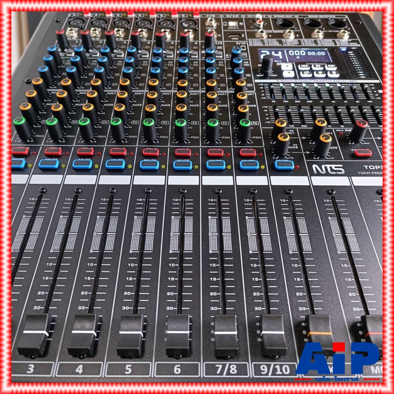 NTS TOP2-1035 POWERMIXER เอฟเฟคแท้ เพาเวอร์มิกเซอร์ มิกซ์NTS เครื่องเสียง เครื่องผสมสัญญาณเสียง เครื่องปรับแต่งเสียง MIX TOP2 1035 TOP21035 เอไอ-ไพศาล