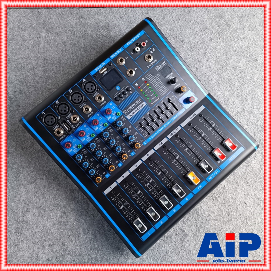 PROEUROTECH XP4DSP MIXER มิกเซอร์ มิกซ์ XP-4DSP XP 4 DSP XP4 XP-4 เครื่องเสียง PRO EUROTECH โปรยูโรเทค เอไอ-ไพศาล