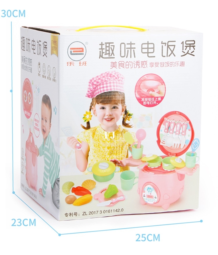 6612B ของเล่นเด็กหม้อหุงข้าว กล่องละ
