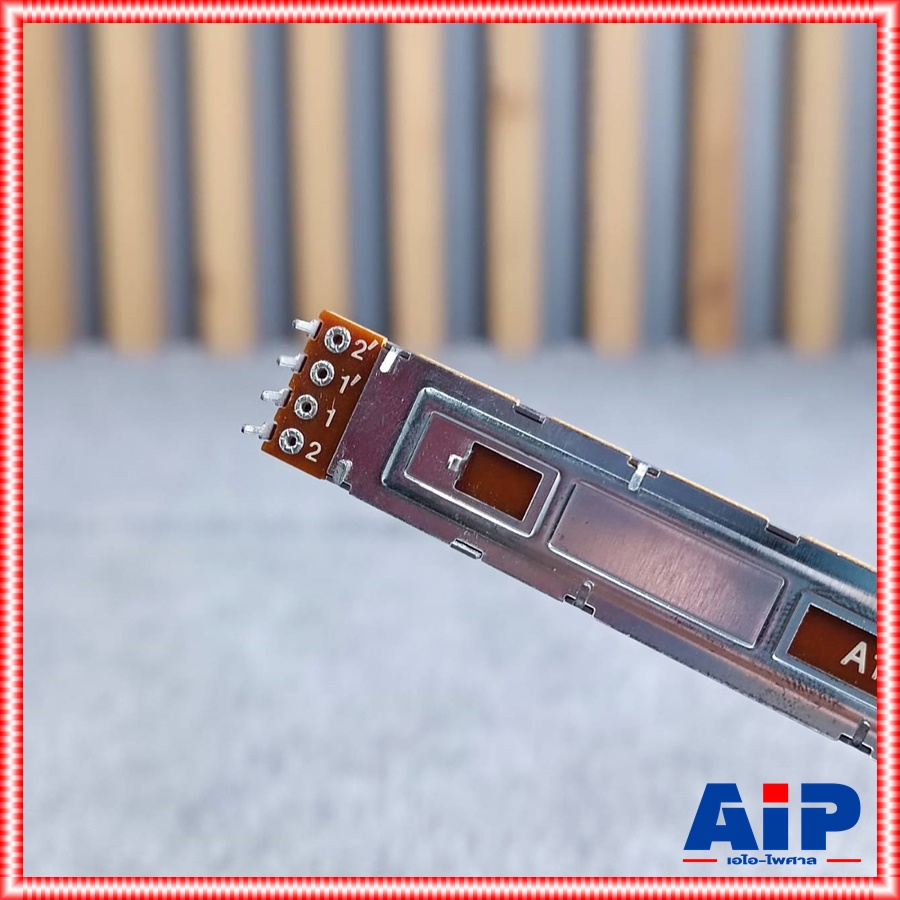 VR SLIDE 10KAX2 100mm RA00B2-20-15B1-A14 วอลลุ่ม วอลลุ่มสไลด์ SLIDE RA00B2 20 15B1 A14 เอไอ-ไพศาล