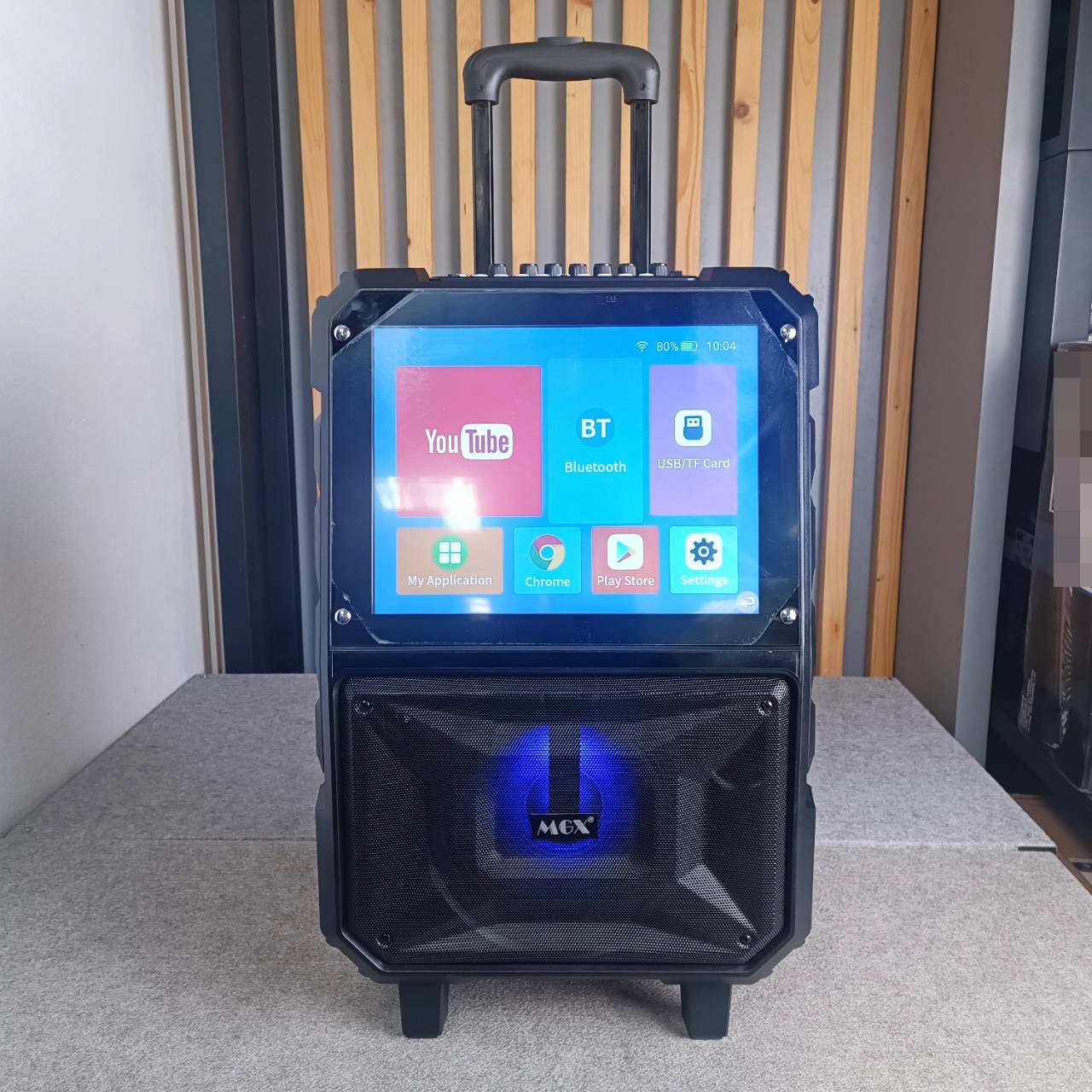 MGX MG-8911Q ลำโพง มีจอ14.1นิ้ว ลำโพงล้อลาก หน้าจอทัชสกรีน 14 นิ้ว MG 8911Q MG8911Q เอไอ-ไพศาล