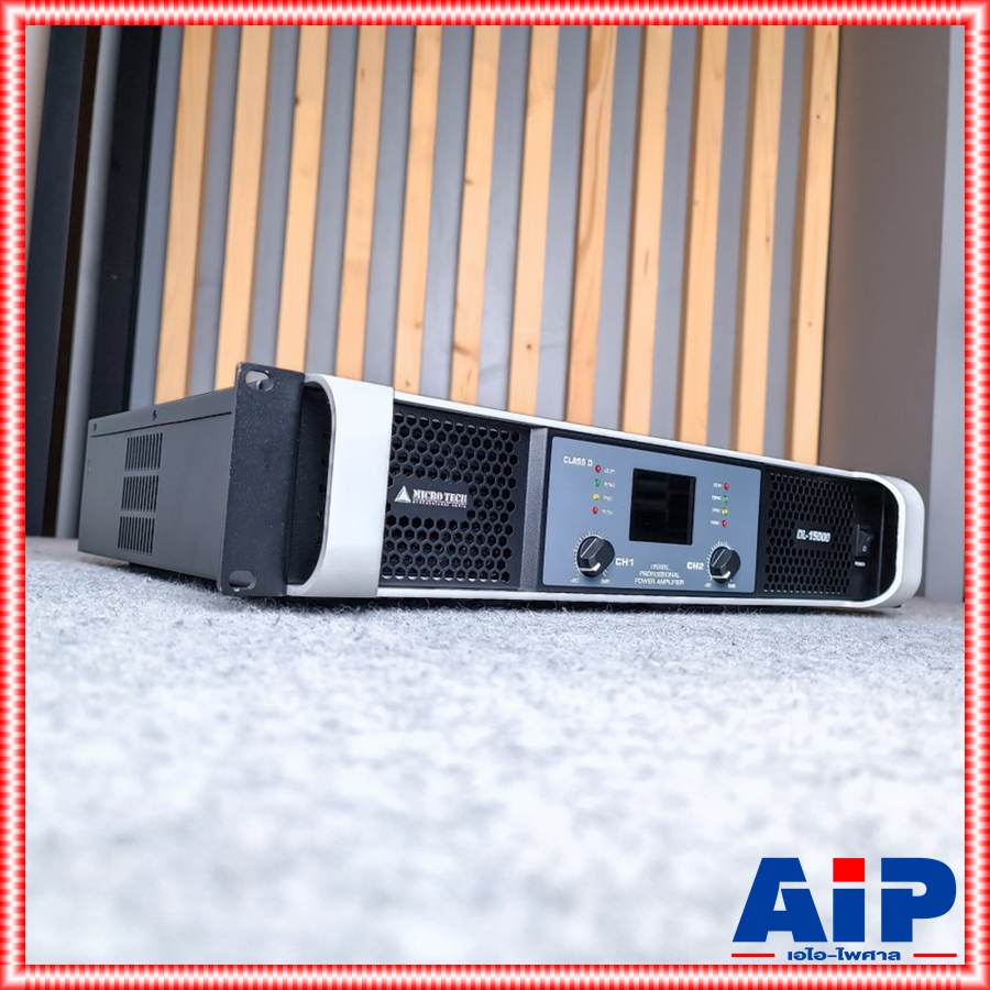 MICROTECH DL-15000 poweramp เพาเวอร์แอมป์ ไมโครเทค คลาส D MICRO TECH ไมโครเทค DL 15000 DL15000 power amp เอไอ-ไพศาล