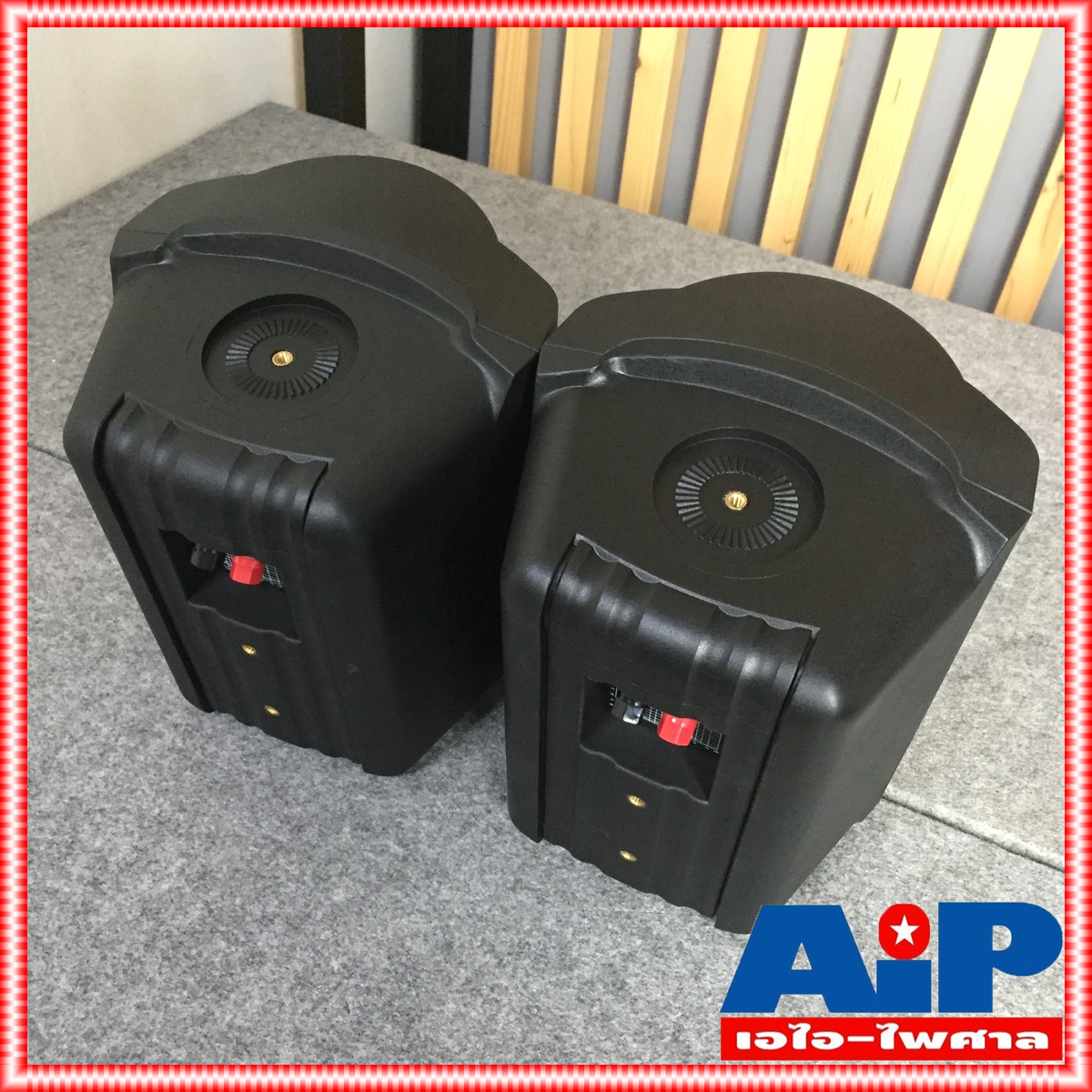 NPE V-ST602B ตู้ลำโพงพร้อมขาแขวน (ราคาต่อ1คู่ 2ใบ) ลำโพงแขวน v st 602 b ลำโพงแขวน ลำโพงติดผนัง ตู้ลำโพง 6 นิ้ว ตู้ลำโพงแขวน