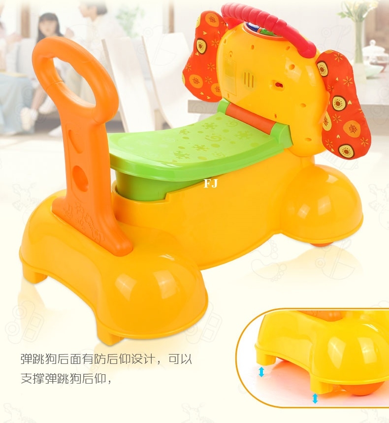 1301 ของเล่นรถหมาไถขาจับเดิน ขาไถหมา มีเสียงไฟ กล่องใหญ่มากๆ