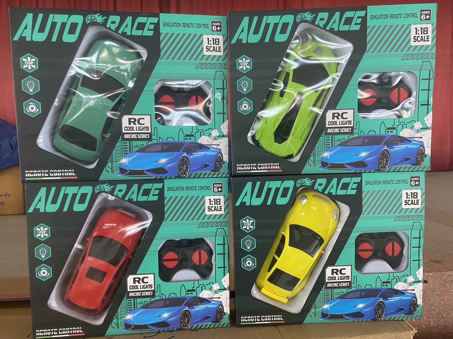 A01-87 รถของเล่น รถบังคับวิทยุรีโมท รถบังคับรีโมทวิทยุ ปลีกกล่องละ