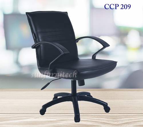 เก้าอี้สำนักงานพนักพิงเตี้ย, เก้าอี้สำนักงาน มีท้าวแขน สวิงหลัง complete รุ่น CCP-209