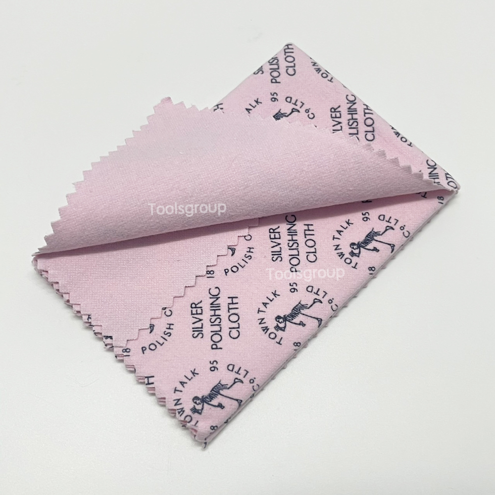 ผ้าขัดเงินอย่างดี Anti Tarnish silver polishing cloth ผ้าเช็ดเครื่องประดับ ผ้าเช็ดเครื่องเงิน 12.5x17.5Cm,24x30Cm,30x45C