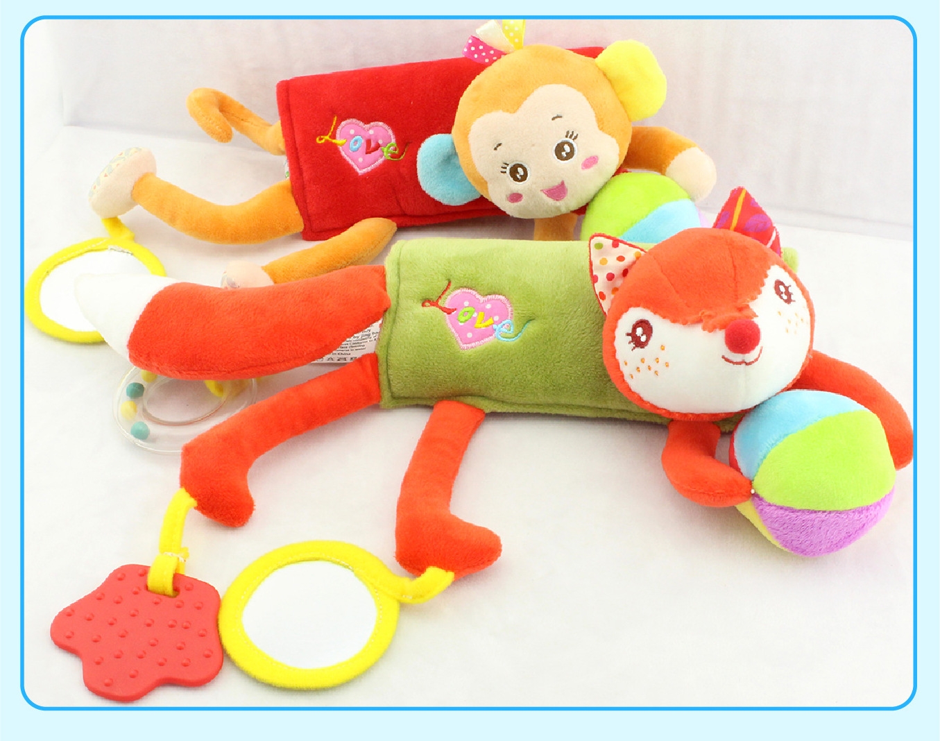 DCH82 ของเล่นผ้าโมบายพันเปลหรือรถเข็น โมบายแขวนรถเข็น ชิ้นละ