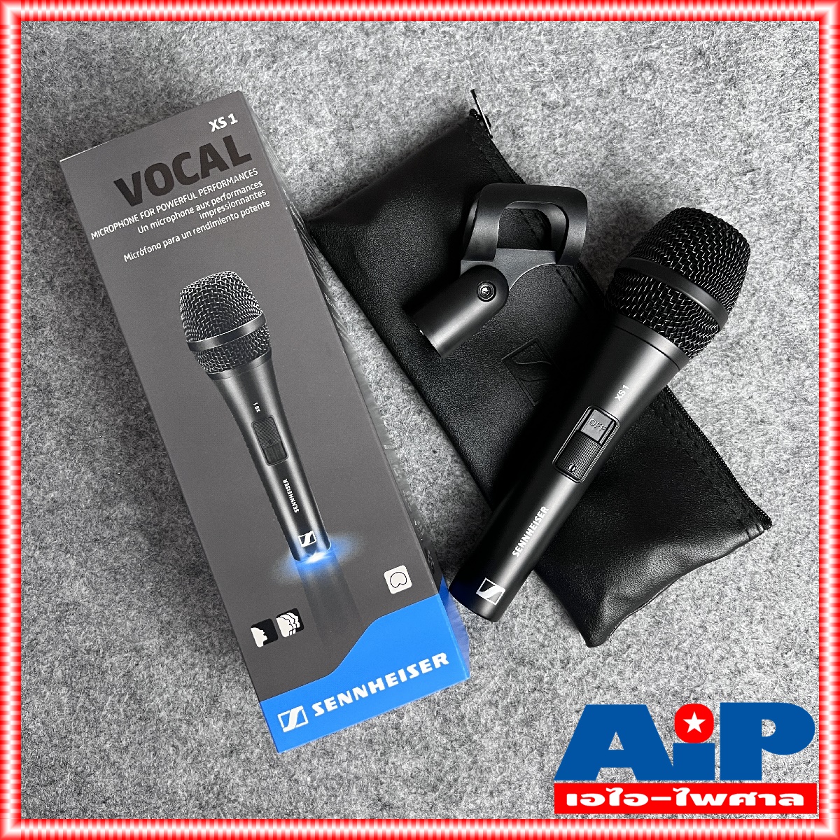 Sennheiser XS1 ไมค์สาย ของแท้ (ไม่มีสายแถม) ไมค์โครโฟน Senheiser XS 1 ไมค์ ไมค์โครโฟน Senheiser ไมโครโฟน ไมค์ร้องเพลง เอไอ-ไพศาล +++