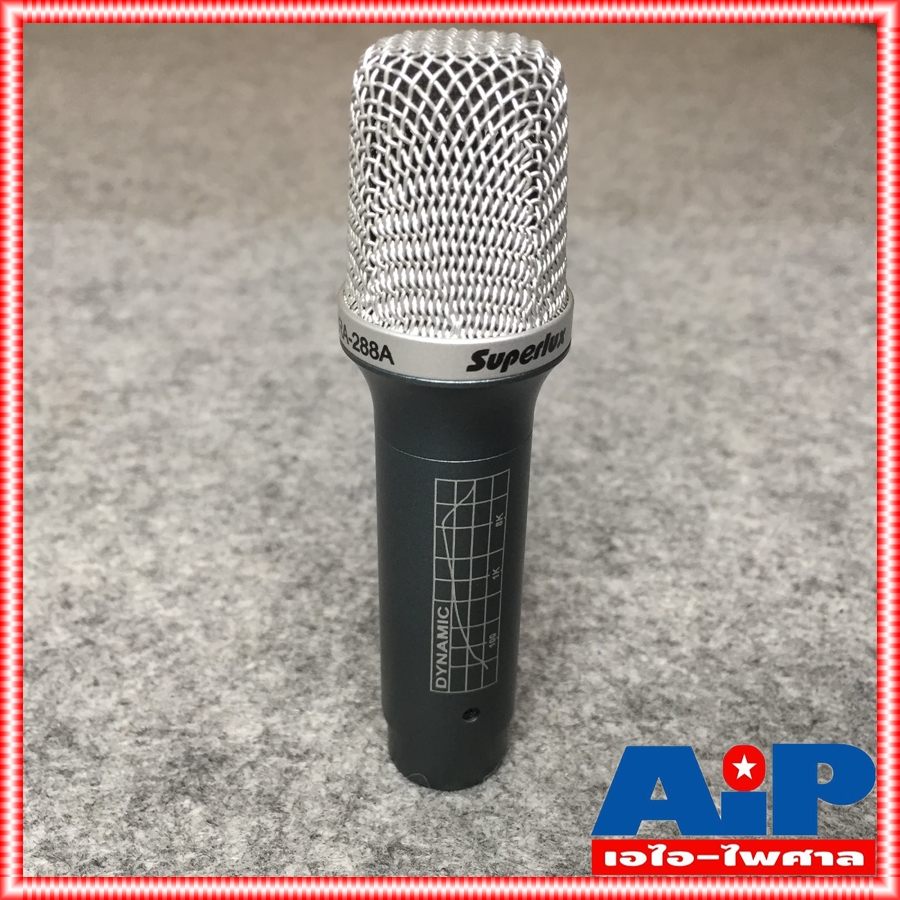 SUPERLUX PRA288A ไมค์สเเนร์ ไมค์ ไมค์กลอง MIC ไมค์ดนตรี ไมค์Dynamic Dynamic เอไอ-ไพศาล