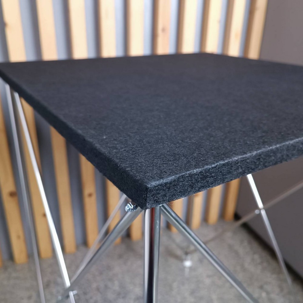 แถมถุงเก็บขาโต๊ะ โต๊ะรุ่น ECO V2 60x60 สูง80 สีดำ ปรับระดับขาได้ โต๊ะวางขาสแตนเลส ขนาดประมาณ 60x60 สูง80เซนติเมตร สีดำ (ขาสามารถพับเก็บได้) โต๊ะอเนกประสงค์ โต๊ะวางมิกซ์ ชั้นวางเครื่องเสียง เอไอ-ไพศาล