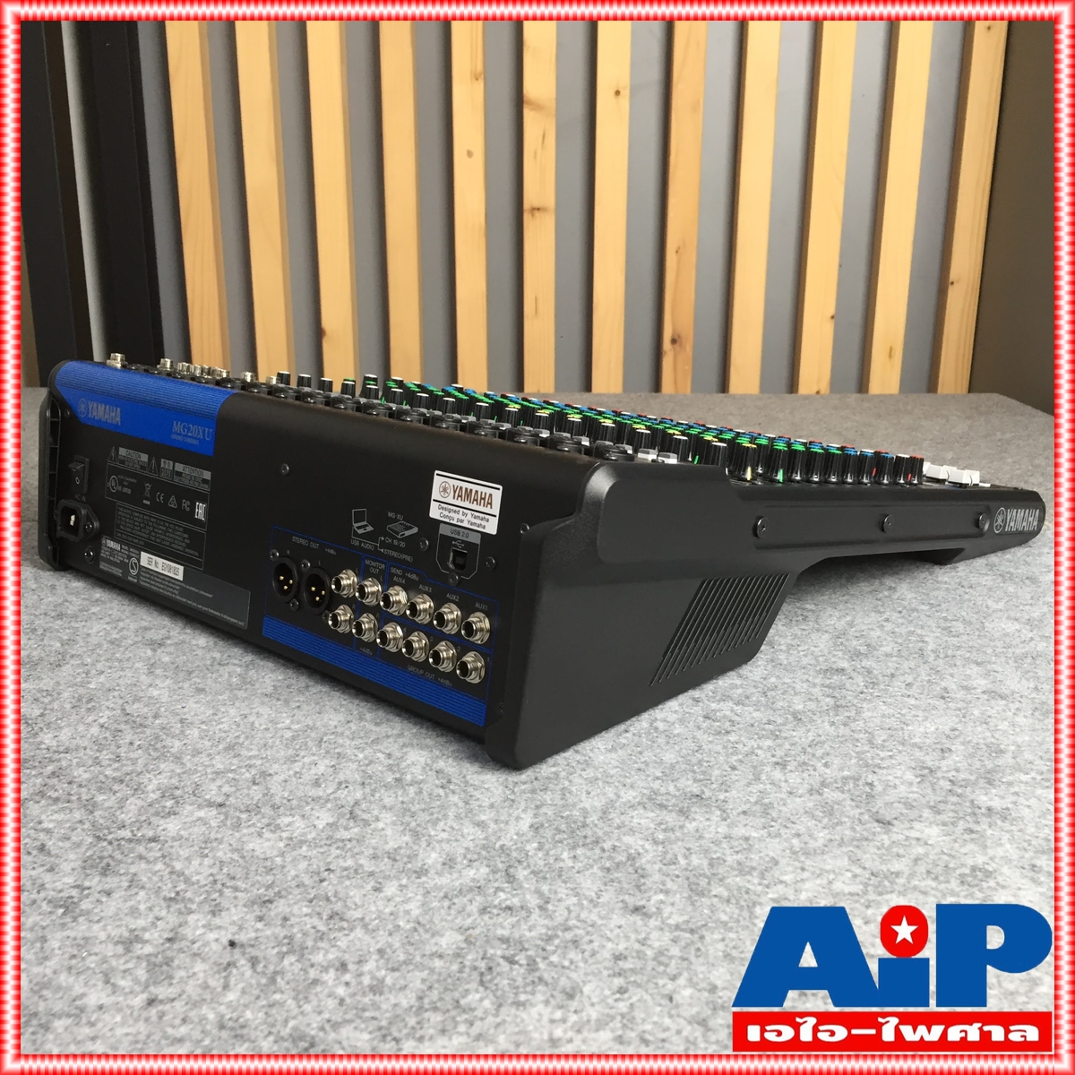 YAMAHA MG20XU MIXING CONSOLE สำหรับงาน กลางแจ้ง แสดงสด สตูดิโอ ติดตั้ง บันทึกเสียง ของแท้ 100% ประกัน สยามยามาฮ่า เอไอ-ไพศาล +++
