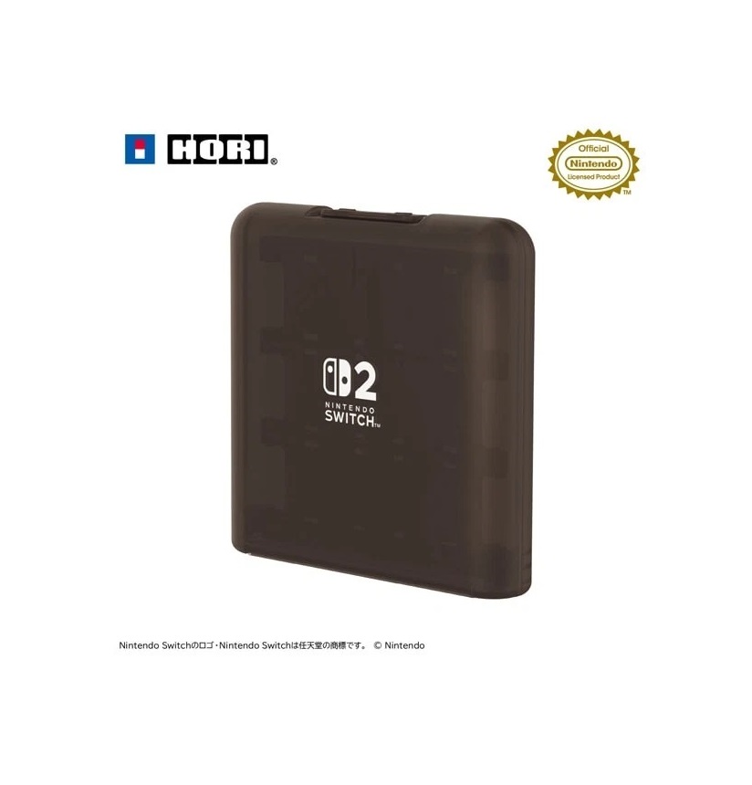 HORI: Card Case 12 for Nintendo Switch 2 (Clear Black)