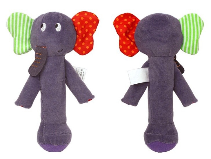 DCH5 ของเล่นผ้าเขย่ามือผ้าช้าง ของแท้