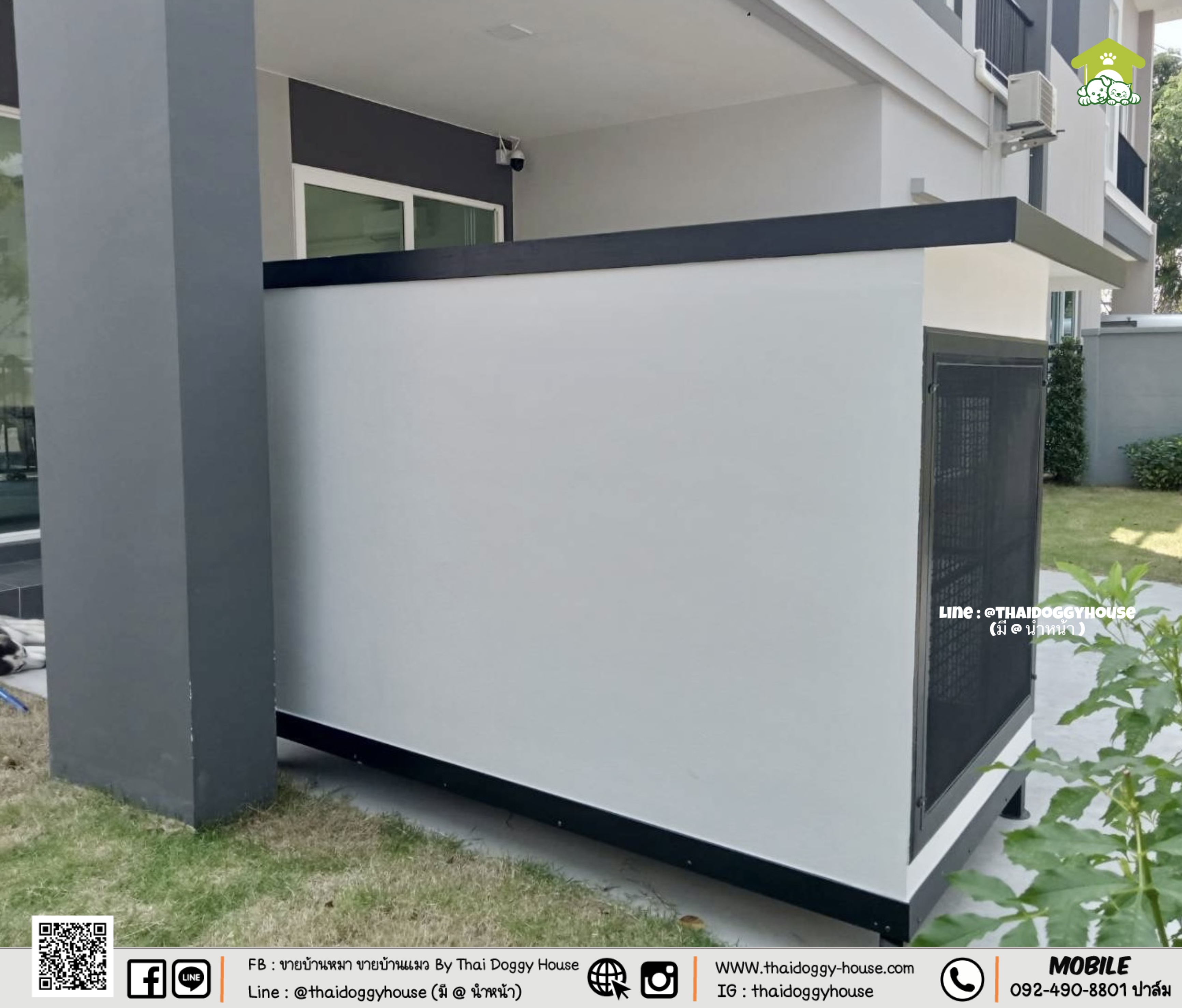 บ้านหมา บ้านแมว " 𝐁𝐎𝐗 𝐒𝐓𝐘𝐋𝐄 𝐁𝐘 𝐓𝐇𝐀𝐈 𝐃𝐎𝐆𝐆𝐘 𝐇𝐎𝐔𝐒𝐄 " &#x