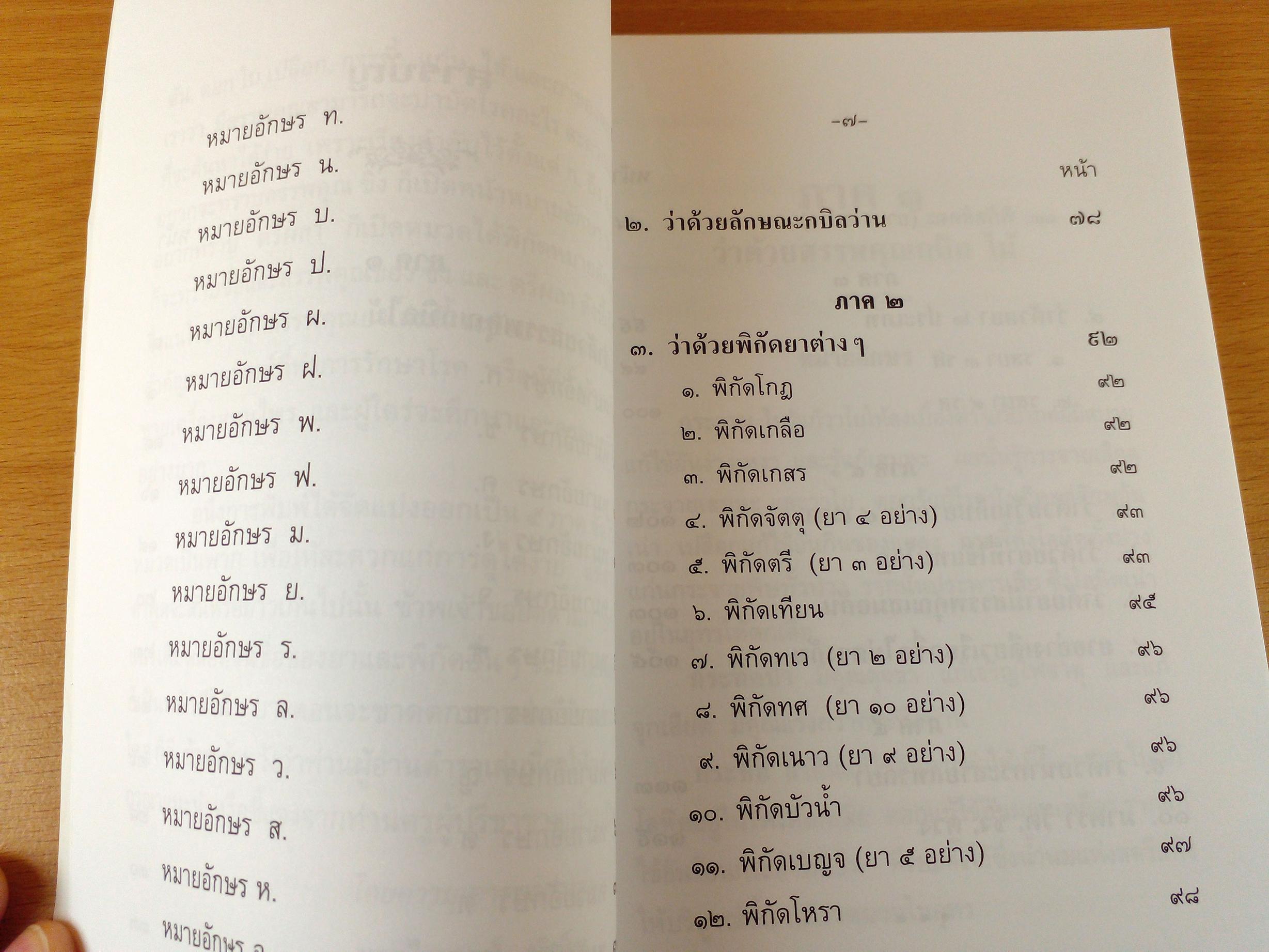 ตำราสรรพคุณยาไทย