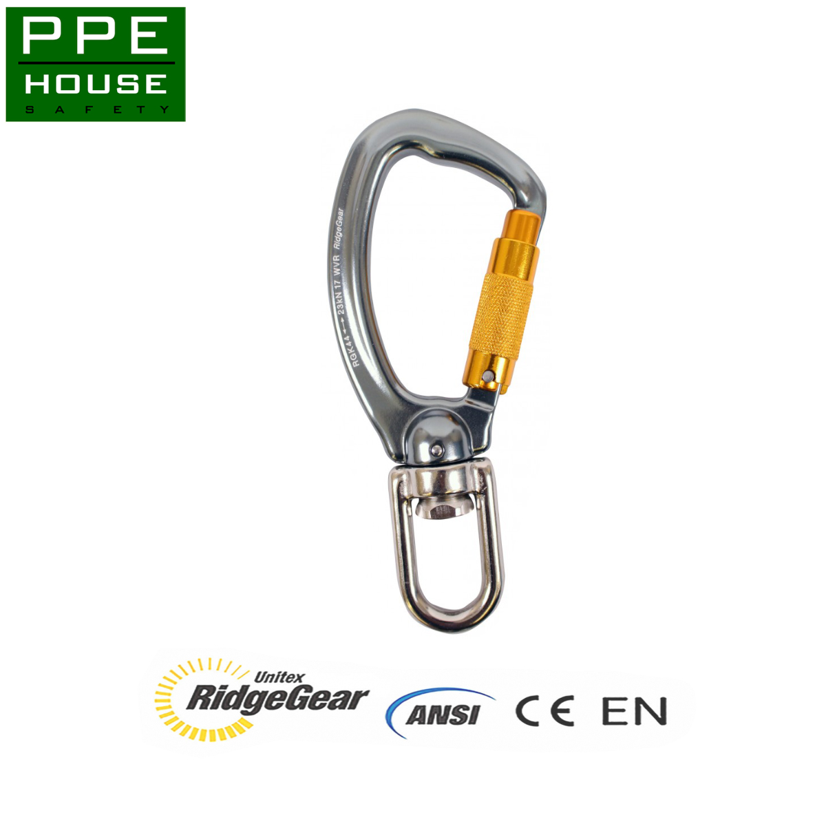 RGK44 22mm Aluminium Karabiner