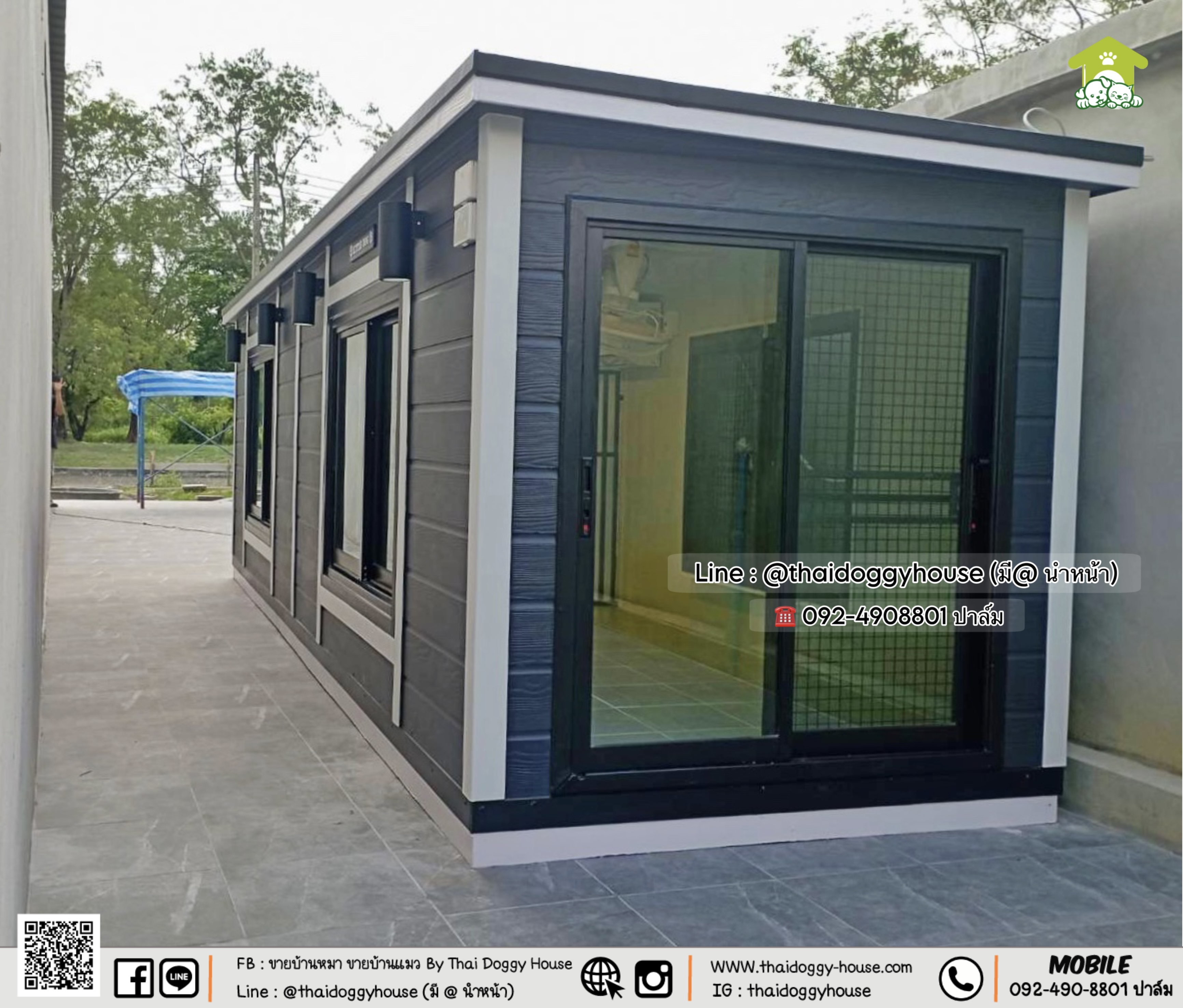 บ้านหมา บ้านแมว 𝐓𝐡𝐚𝐢 𝐝𝐨𝐠𝐠𝐲 𝐡𝐨𝐮𝐬𝐞 ✨ แบบบ้าน 𝑴𝒐𝒅𝒆𝒓𝒏 𝒔𝒕𝒚le