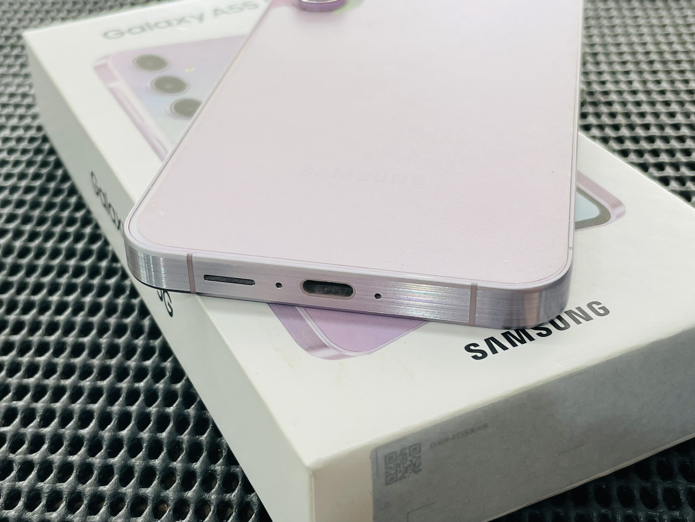 🍧 Samsung Galaxy A55 (12+256GB) Light Violet (5G) 🍧 📱 #Galaxy สภาพดี ความจุเยอะ ราคาสุดคุ้ม 📱