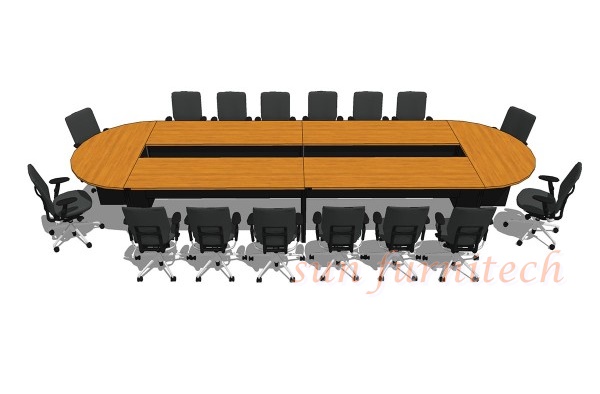 ชุดโต๊ะประชุม 16 ที่นั่ง ยี่ห้อ Smart form รุ่น 5CFC51