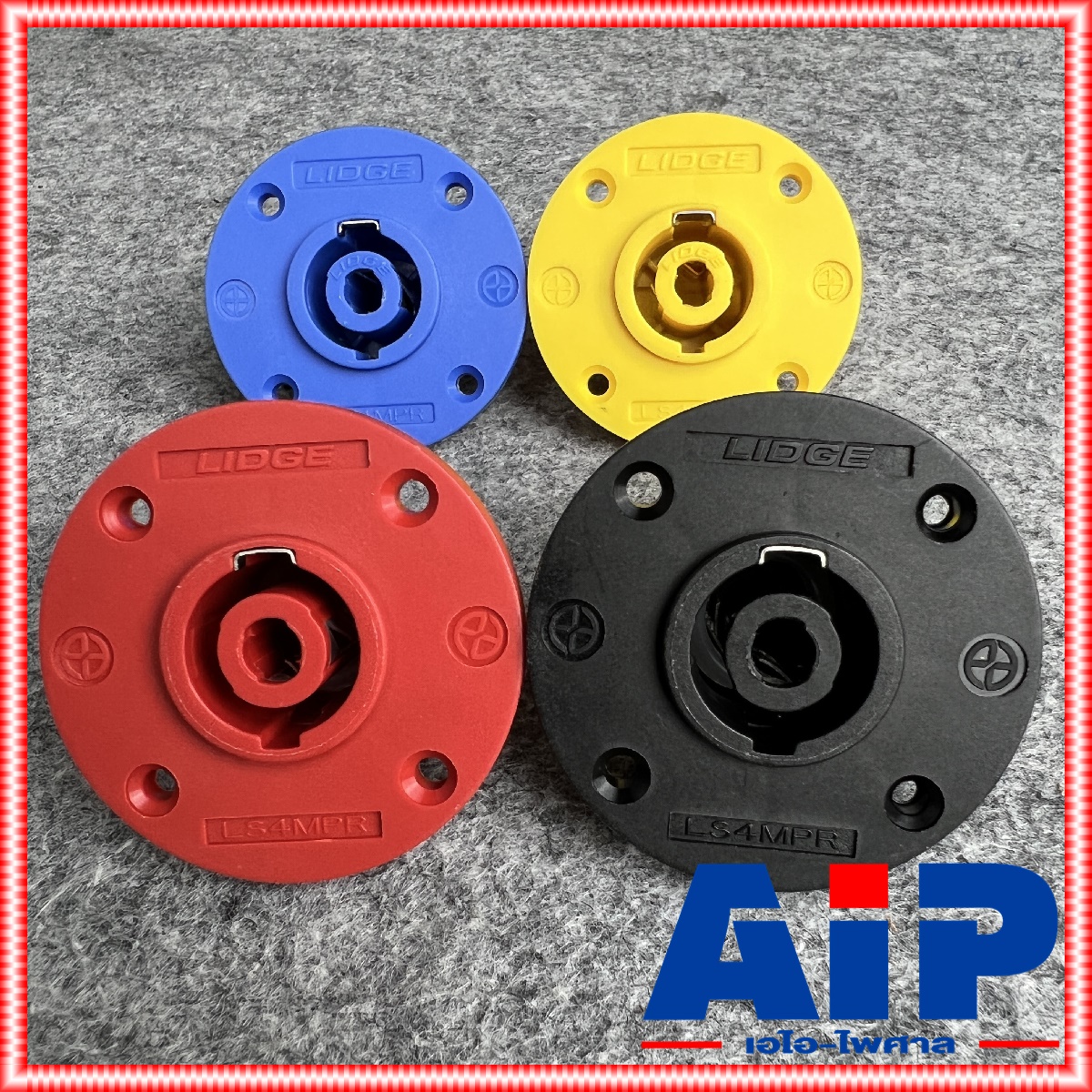 มี9แบบ ให้เลือก LIDGE YM 115 116 117 แจ็ค SPEAKON ตัวเมีย สเปคค่อน ขั้วลำโพง หัวspeakon สเปคค่อนลำโพง สเปคค่อนเมีย