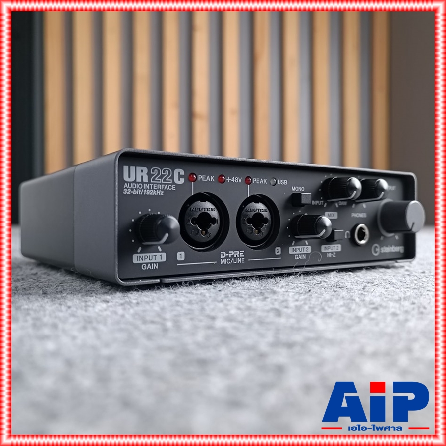 STEINBERG UR22C interface UR 22 C UR-22C ออดิโออินเตอร์เฟส Audio Interface เอไอ-ไพศาล
