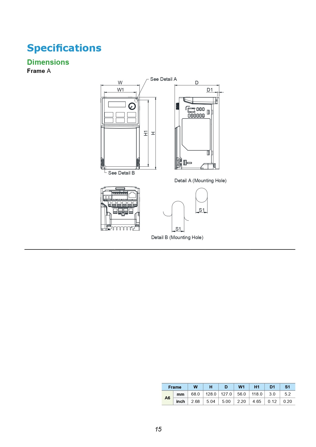 INVERTER Delta VFD-ME300 0.75KW 380V