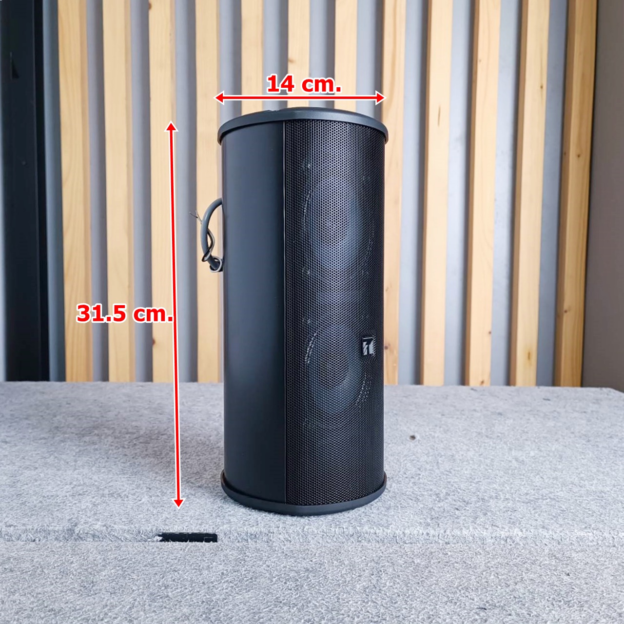 TOA TZ-107-AS ลำโพงคอลัมน์ COLUMN PASSIVE ขนาด4นิ้ว 2ดอก15วัตต์ สีดำ TZ107AS TZ 107 AS ลำโพง4นิ้วTOA เอไอ-ไพศาล