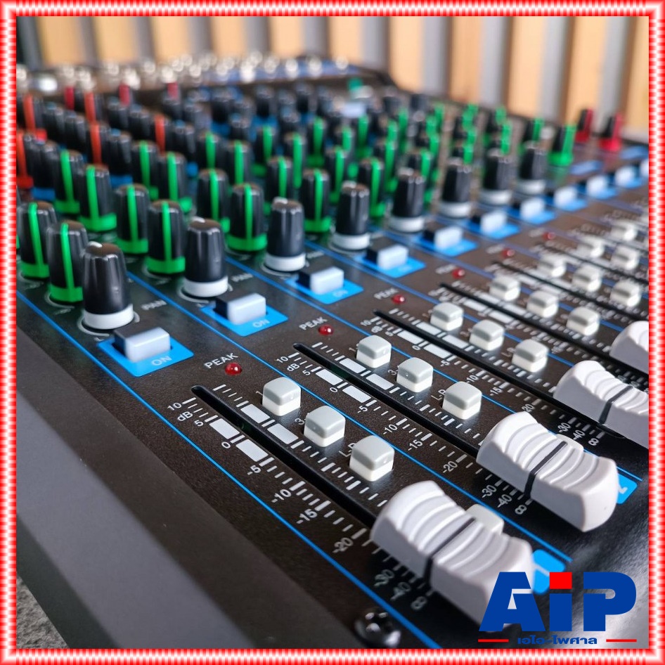 TOPPPRO MX.12 MIXER มิกเซอร์ ดิจิตอลเอฟเฟคแท้ เครื่องปรับแต่งเสียง เครื่องเสียง TOPP PRO MX 12 MX12 เอไอ-ไพศาล