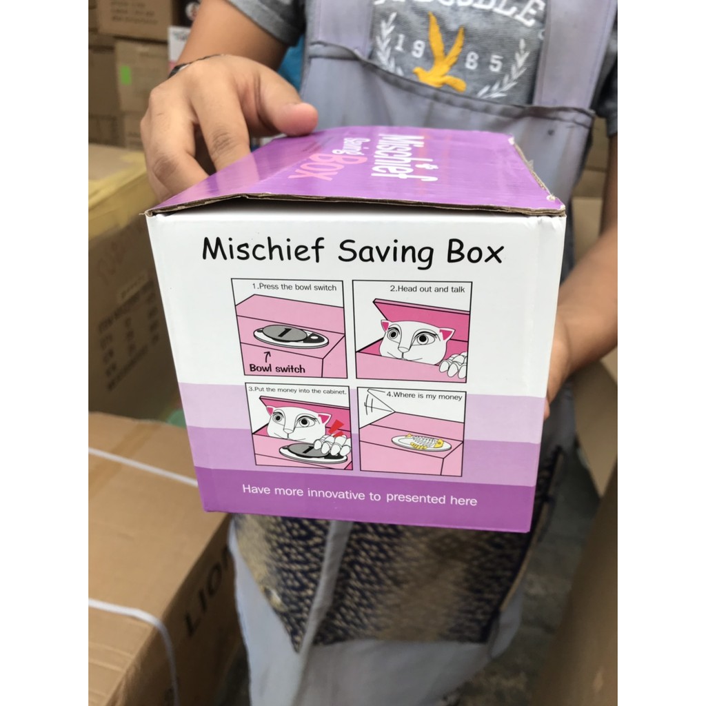 3759 ของเล่นเด็กคิตตี้ออมสินขโมยเหรียญ ใส่ถ่าน