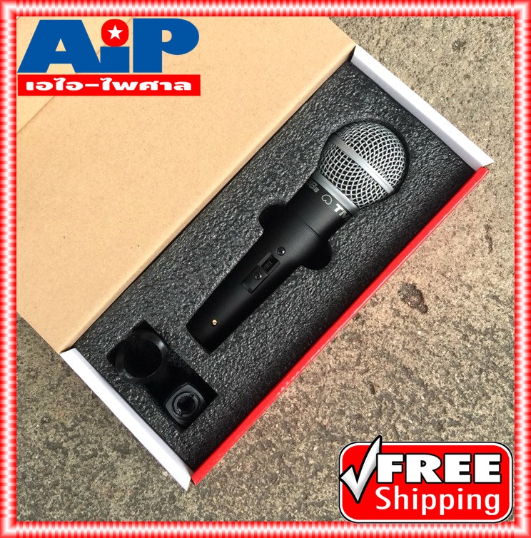 SUPERLUX TM58S ไมโครโฟนไม่แถมสาย(มีราคาพร้อมสาย วีดีโอรีวิวเทียบ ไมค์ราคาตัวละ4000บาท(ถึงจะไม่เหมือน100% แต่ก็คุ้มค่าคุ้มราคา100% สำหรับงบไม่มากนัก)