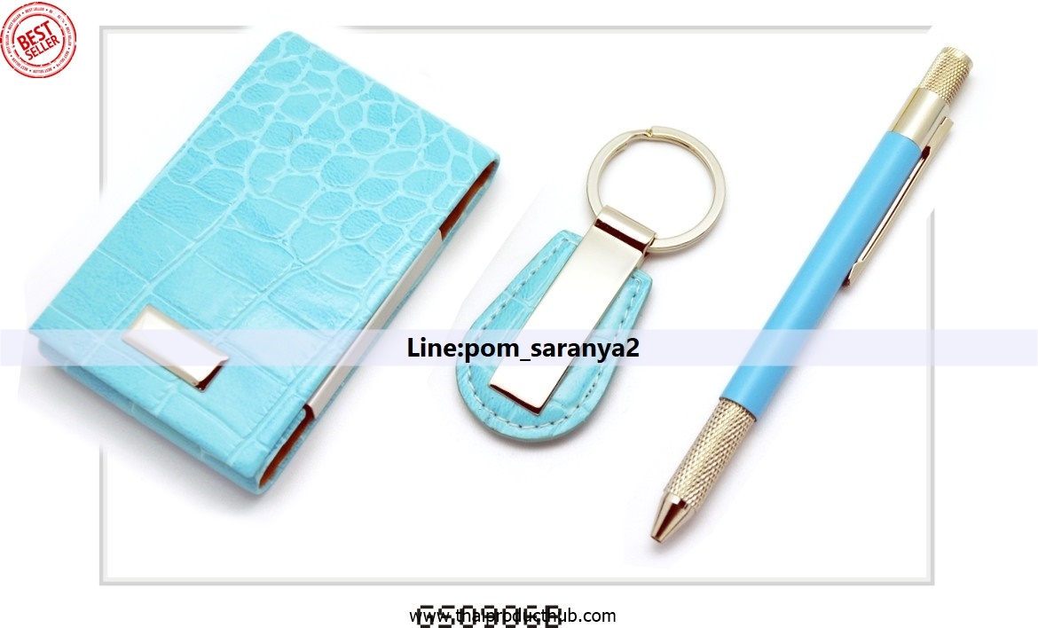 A07-014-CP-057_GiftSetเครื่องหนัง. กระเป๋าสตางค์, รับผลิตกระเป๋าสตางค์ , ขายกระเป๋าสตางค์ .ของพรีเมี่ยม,