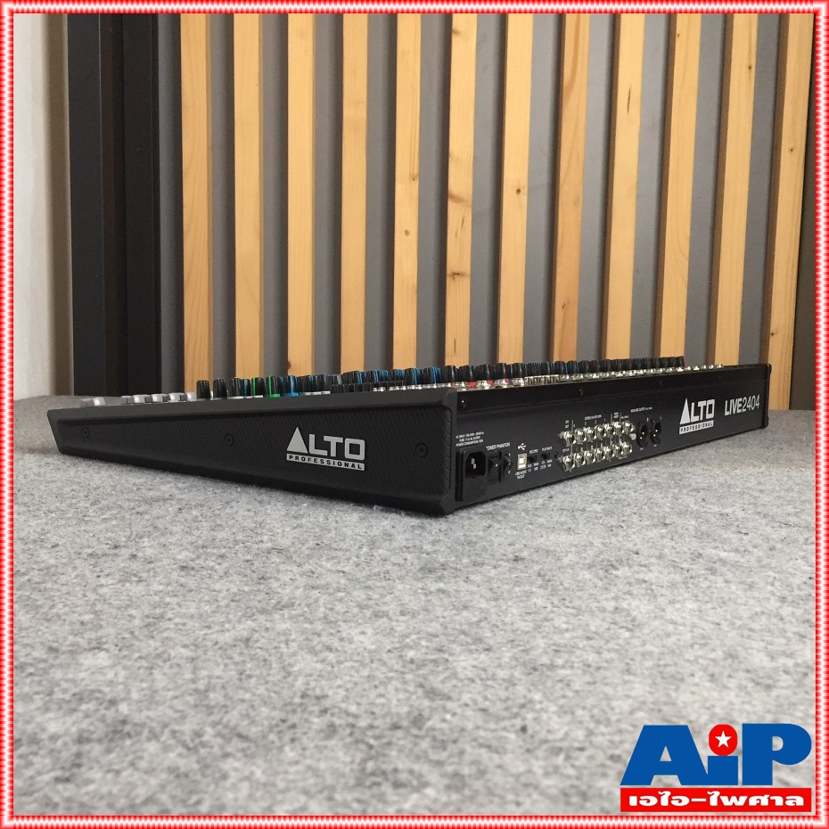 ALTO LIVE-2404 MIXER เครื่องแต่งเสียง เครื่องปรับแต่งเสียง เครื่องเสียง มิกเชอร์ มิกซ์ LIVE 2404 LIVE2404 เอไอ-ไพศาล
