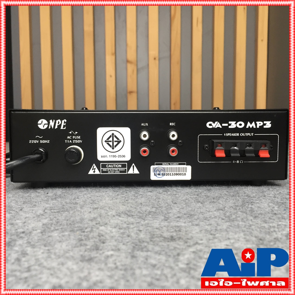 NPE CVA-30MP3 แอมป์ เครื่องขยายเสียง เครื่องขยายเสียงสำหรับห้องประชุม CVA 30MP3 CVA30MP3 AMP เอไอ-ไพศาล