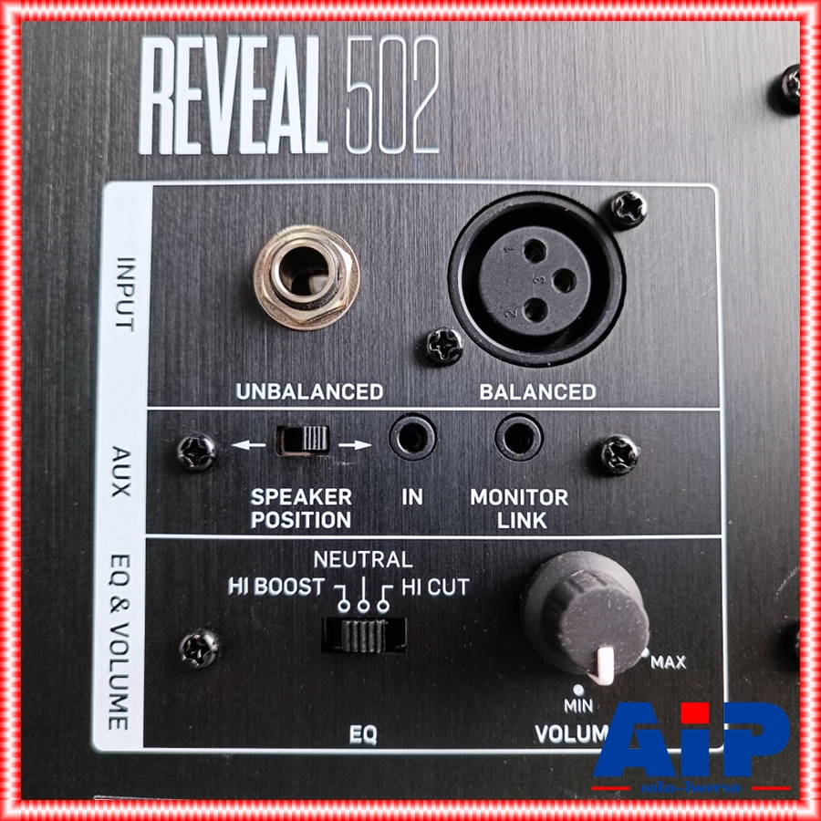 TANNOY REVEAL-502 ACTIVE ตู้ลำโพงมอนิเตอร์ ลำโพง สตูดิโอมอนิเตอร์ ขนาด 5 นิ้ว มีแอมป์ในตัว 2 ทาง REVEAL 502 REVEAL502 เอไอ-ไพศาล+++