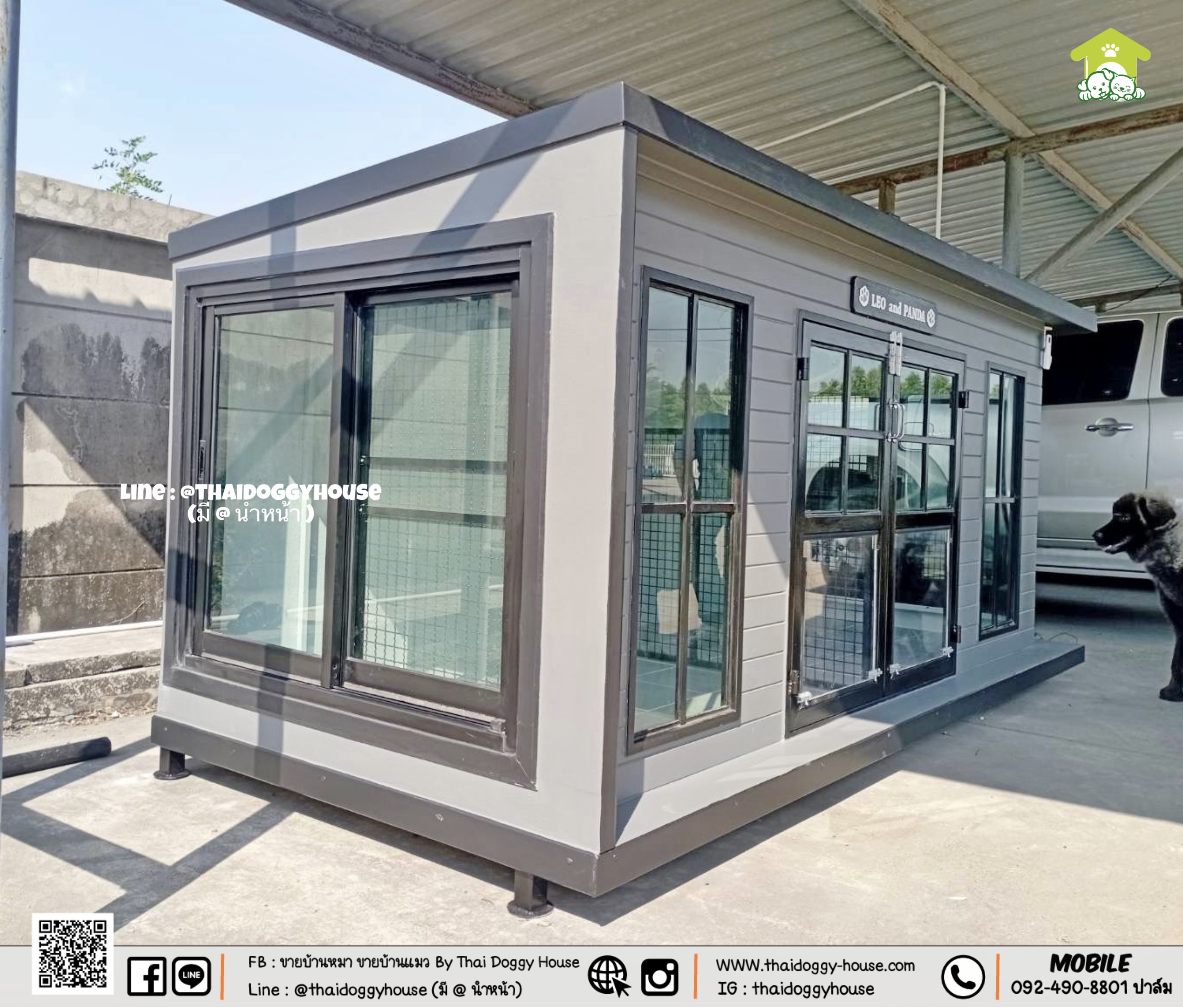 บ้านหมา บ้านแมว " 𝐁𝐎𝐗 𝐒𝐓𝐘𝐋𝐄 𝐁𝐘 𝐓𝐇𝐀𝐈 𝐃𝐎𝐆𝐆𝐘 𝐇𝐎𝐔𝐒𝐄 "