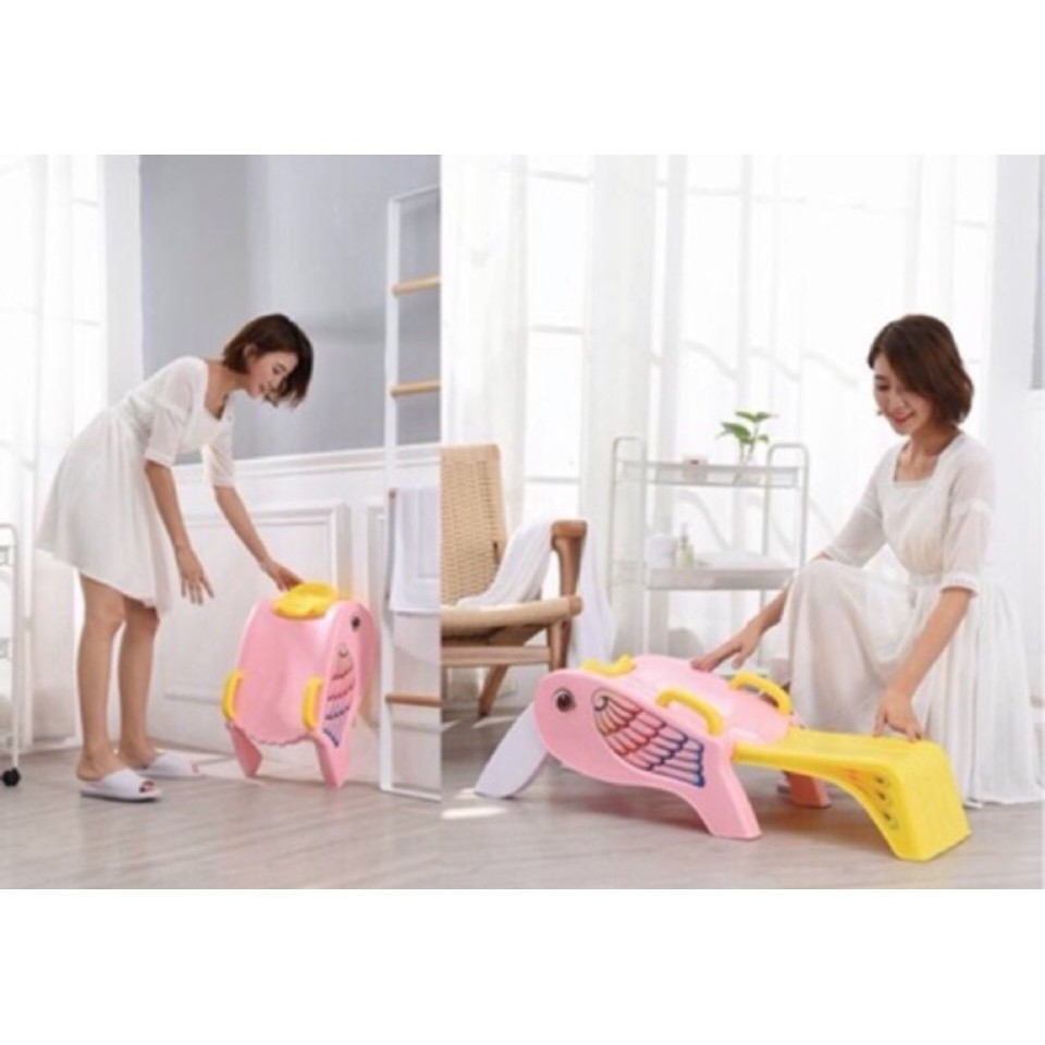 YT-886 ของใช้เด็กเตียงสระผมเด็กพลาสติก พับเก็บได้ ชิ้นละ