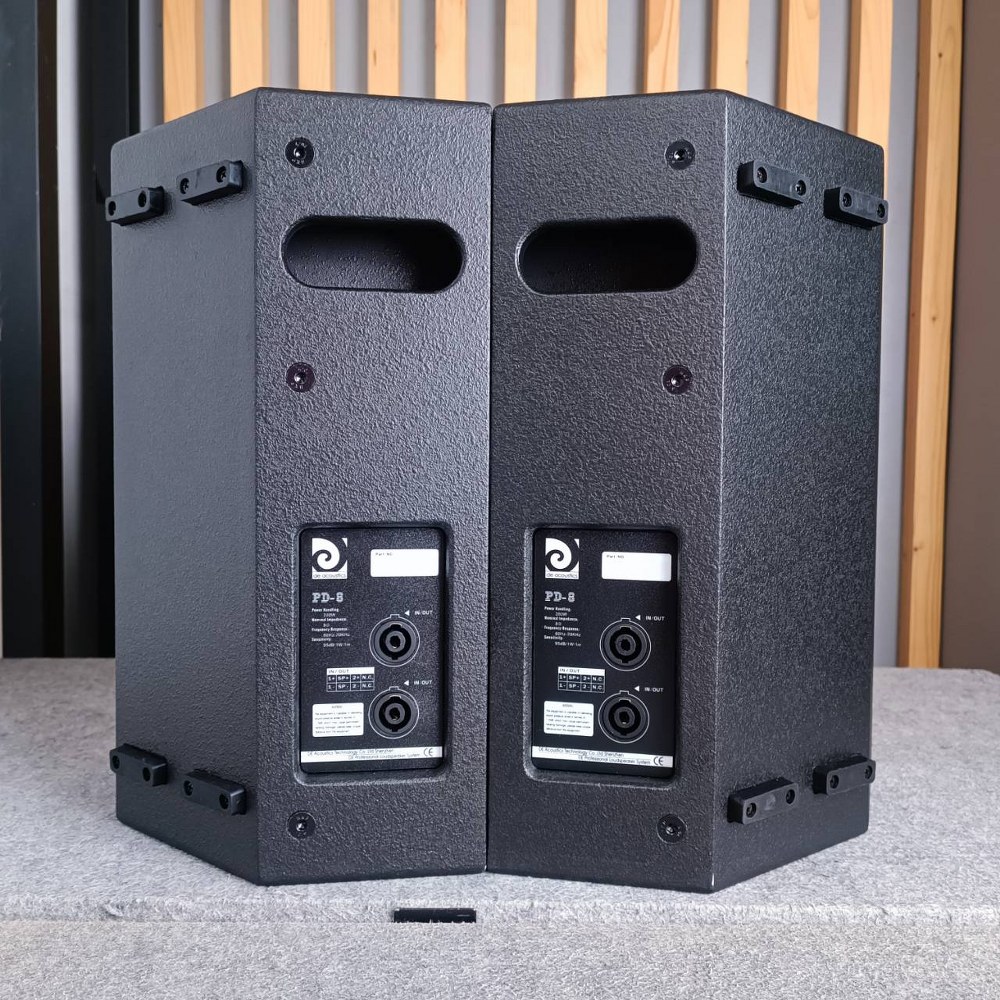1คู่ DE ACOUSTIC PD-8 ตู้ลำโพง 8นิ้ว (คู่ละ) ตู้ลำโพง 8 นิ้ว เหมาะ สำหรับงานเสียงกลางแจ้ง สามารถวางเป็นมอนิเตอร์ได้ PD8 PD 8 เอไอ-ไพศาล