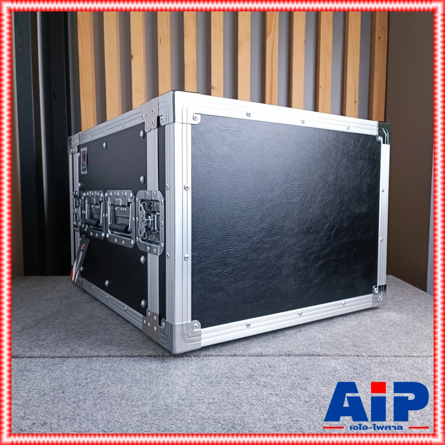 COMPACT M-8U สีดำ RACK ลึก19นิ้ว แร็ค แร็คดำลึก 19" RACK8Uดำ แร็คเครื่องเสียง M8U M 8 U