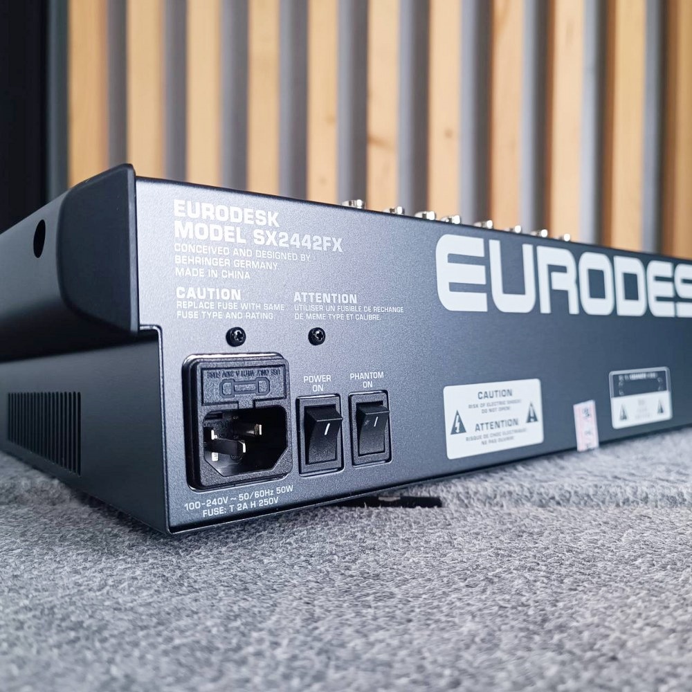 BEHRINGER SX-2442FX mixer มิกเซอร์อนาล็อก ช่องเสียบไมค์ 16 ช่อง มอนิเตอร์ 2 Aux SX 2442FX มิกเซอร์ SX2442FX เอไอ-ไพศาล